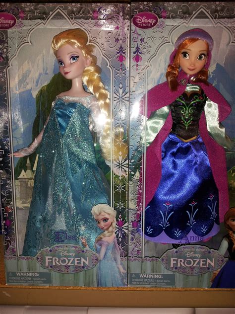 frozen little anna and elsa dolls|More.